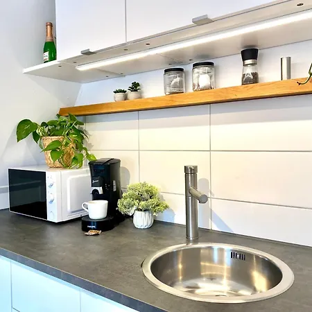 Urban Vista I I Küche I Bergblick Apartamento