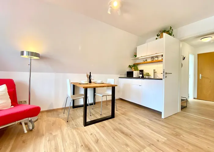 Urban Vista I I Kueche I Bergblick Апартаменты Фюссен