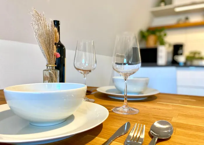 Апартаменты Urban Vista I I Kueche I Bergblick *